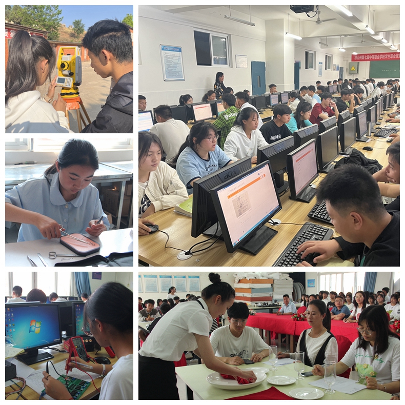 1682231707285574.jpg 會理職校舉行高三學生技能高考模擬考試.jpg